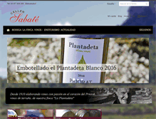 Tablet Screenshot of cellersabate.com